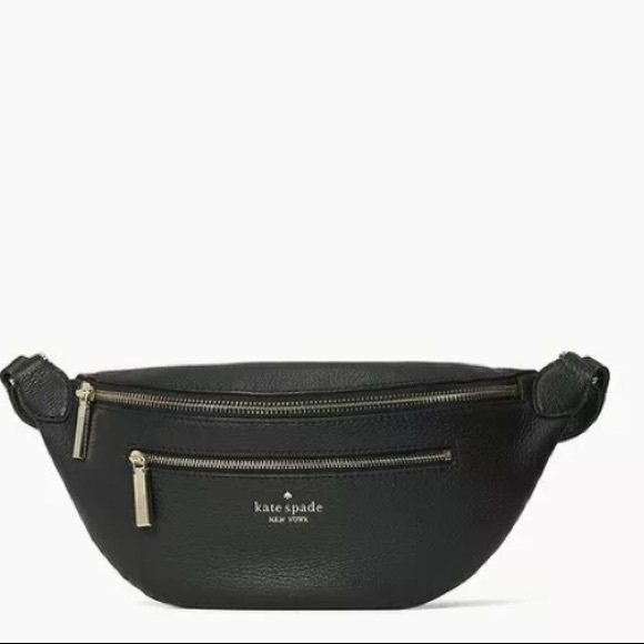 Kate spade Leila belt bag black Fanny pack new - Picture 7 of 10